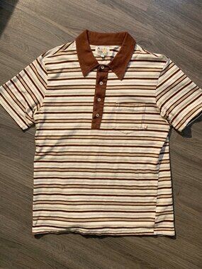 PAUL FRANK Polo Shirt with Pocket, LIKE NEW, Vintage Y2K, 100% Cotton, Large